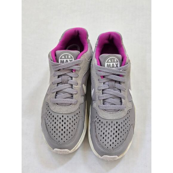 Nike Air Max Girls 4.5 Shoes Sneakers Guile Low Top, Atmosphere Gray 917642-004 - Picture 5 of 6